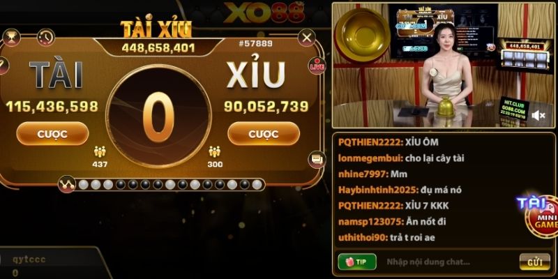 Luật chơi game Tài xỉu trực tuyến cơ bản